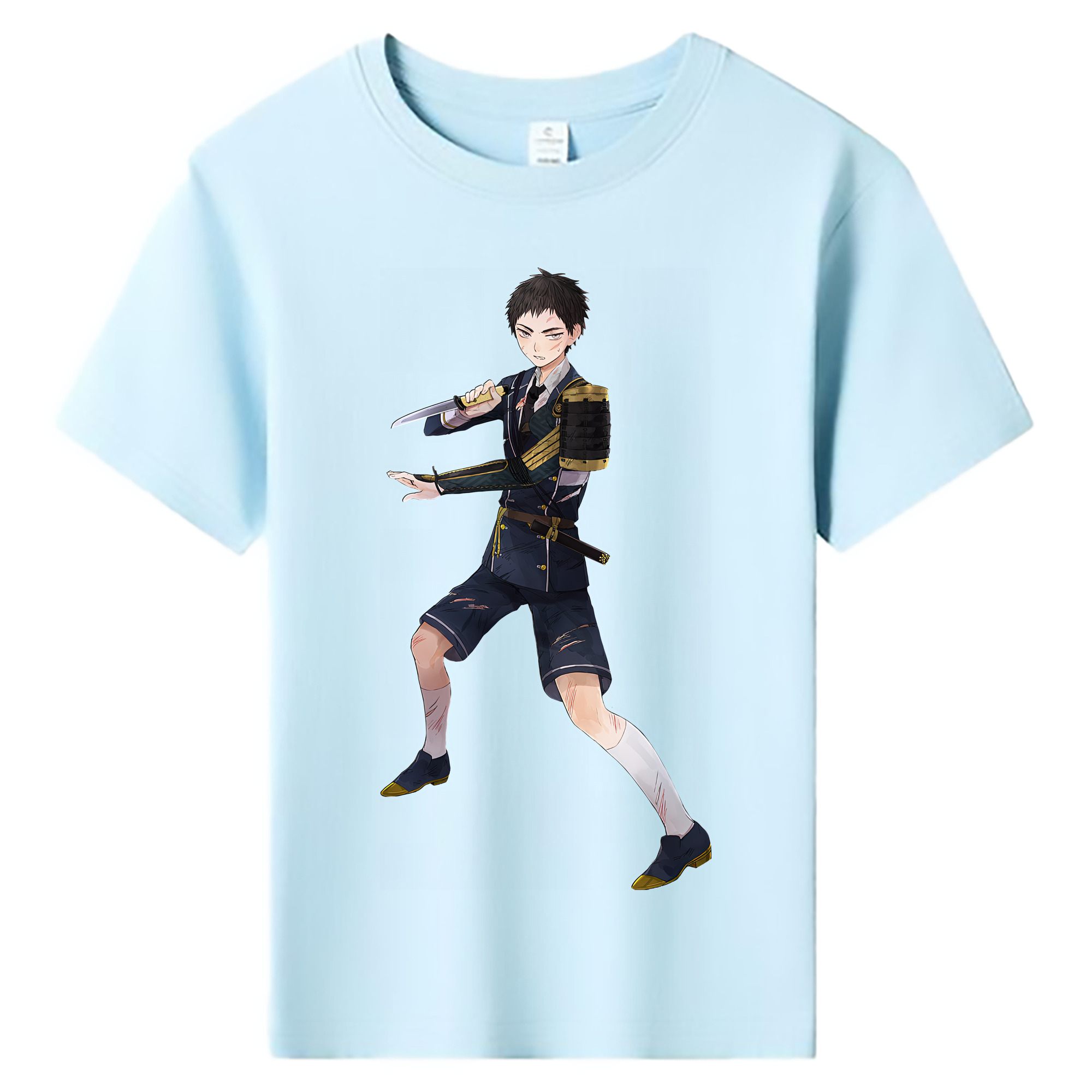（画像用） 刀剣乱舞 Touken Ranbu 綿100％キッズTシャツ（フロントプリント）